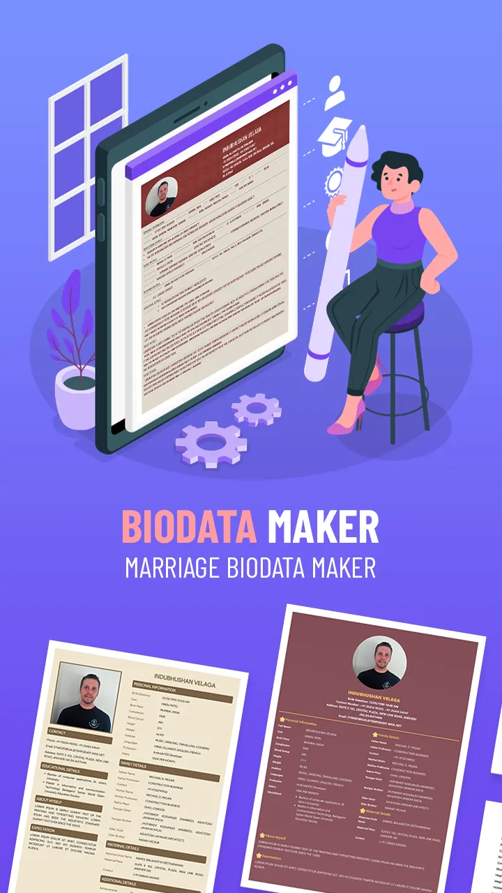 Wed: Marriage Biodata Maker | Indus Appstore | Screenshot