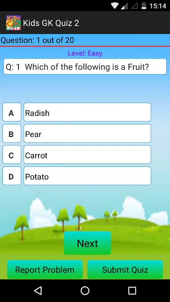 Kids GK Quiz | Indus Appstore | Screenshot