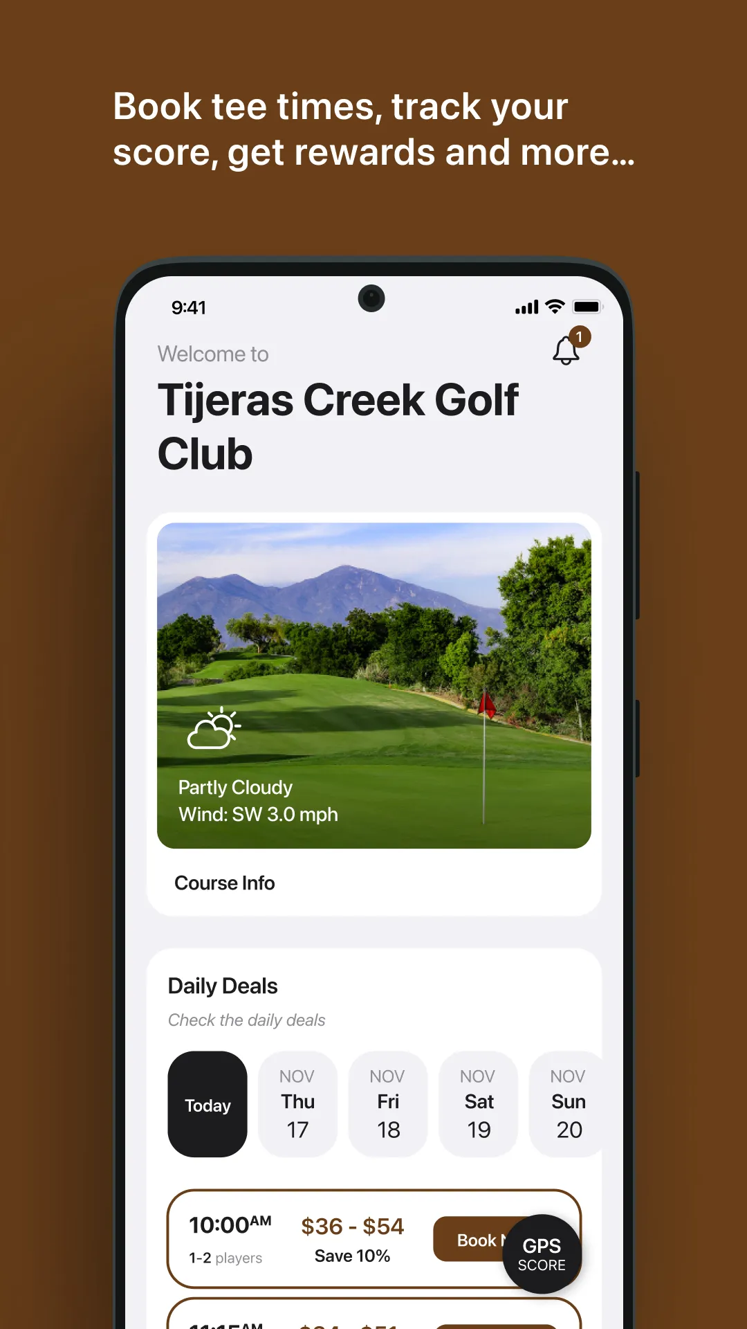 Tijeras Creek Golf Club | Indus Appstore | Screenshot