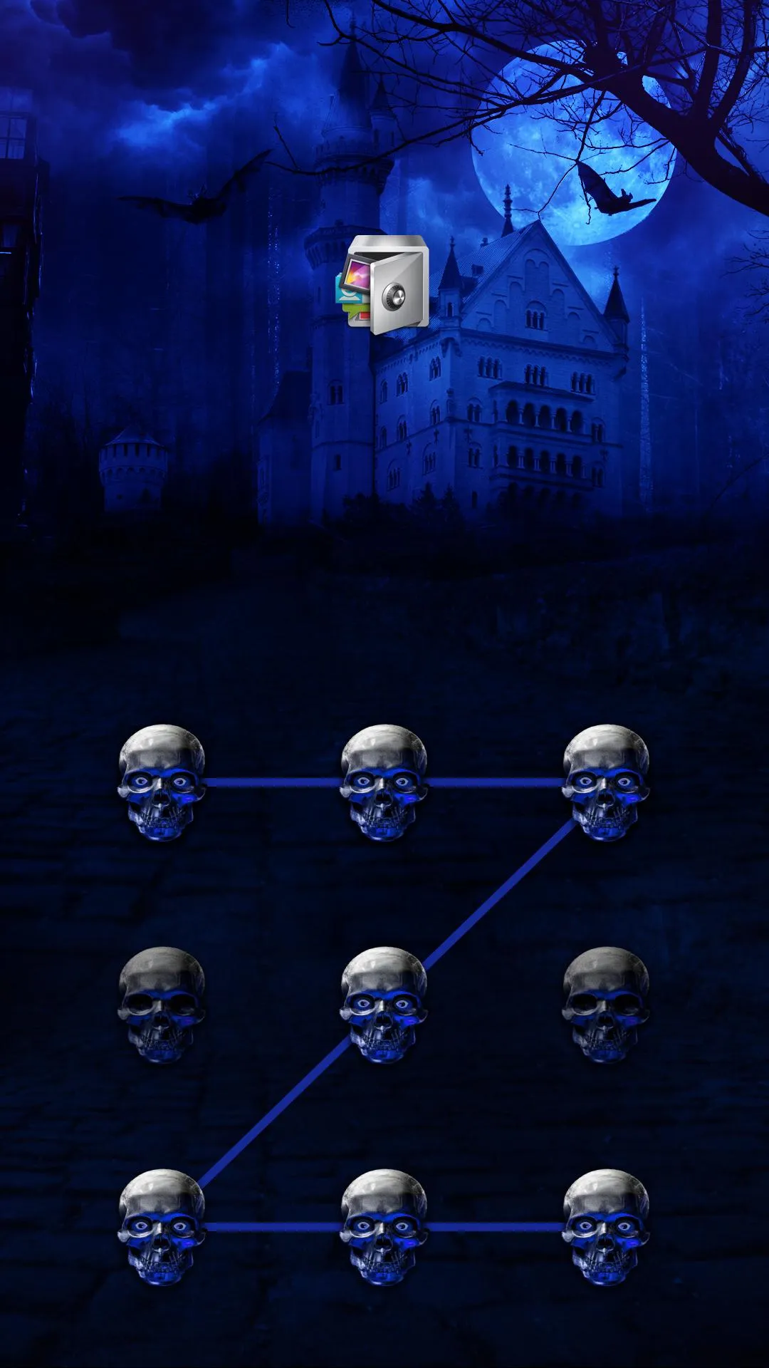 AppLock Live Theme Dark Castle | Indus Appstore | Screenshot