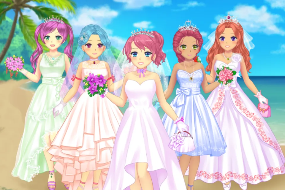 Anime Wedding Dress Up | Indus Appstore | Screenshot