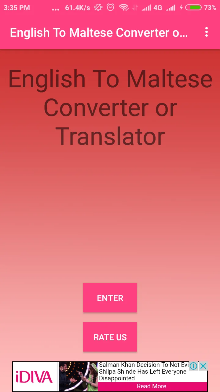 English To Maltese Converter | Indus Appstore | Screenshot