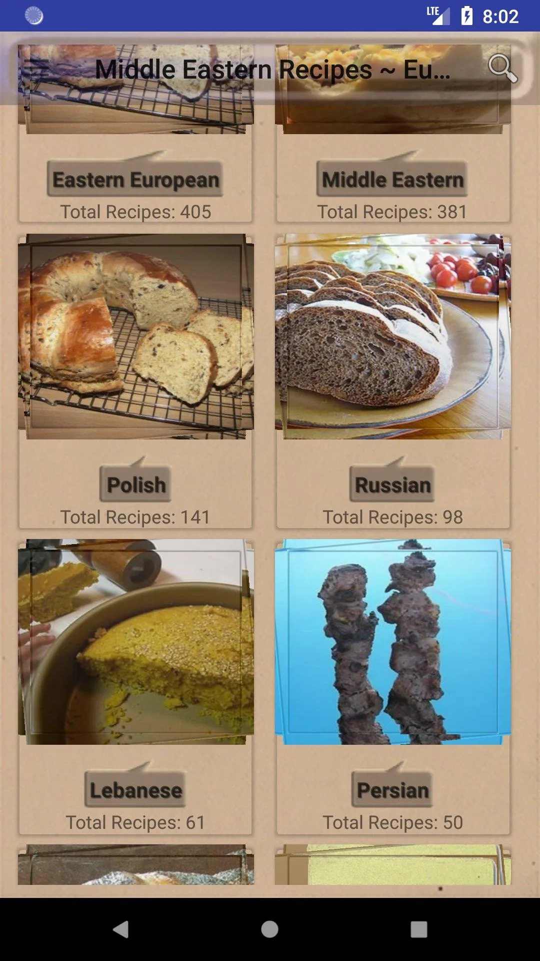 Middle Eastern Recipes | Indus Appstore | Screenshot