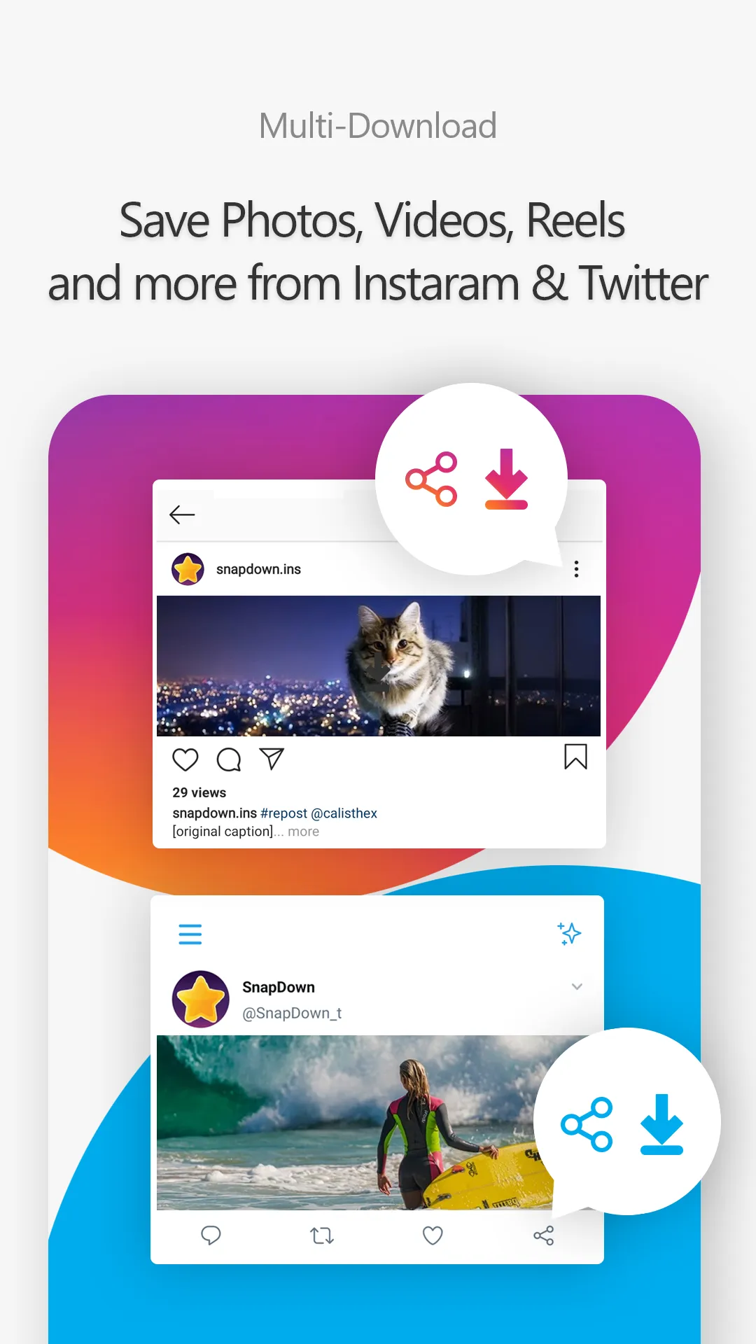 Downloader for Insta & Twitter | Indus Appstore | Screenshot