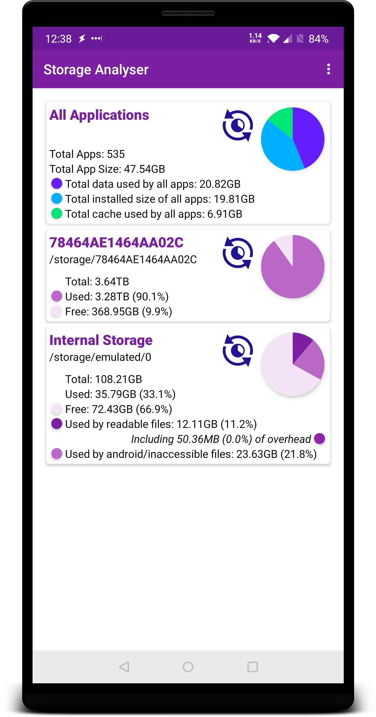 Storage Analyzer | Indus Appstore | Screenshot