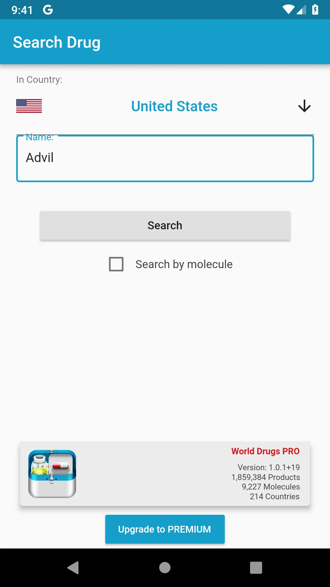 World Drugs Converter | Indus Appstore | Screenshot