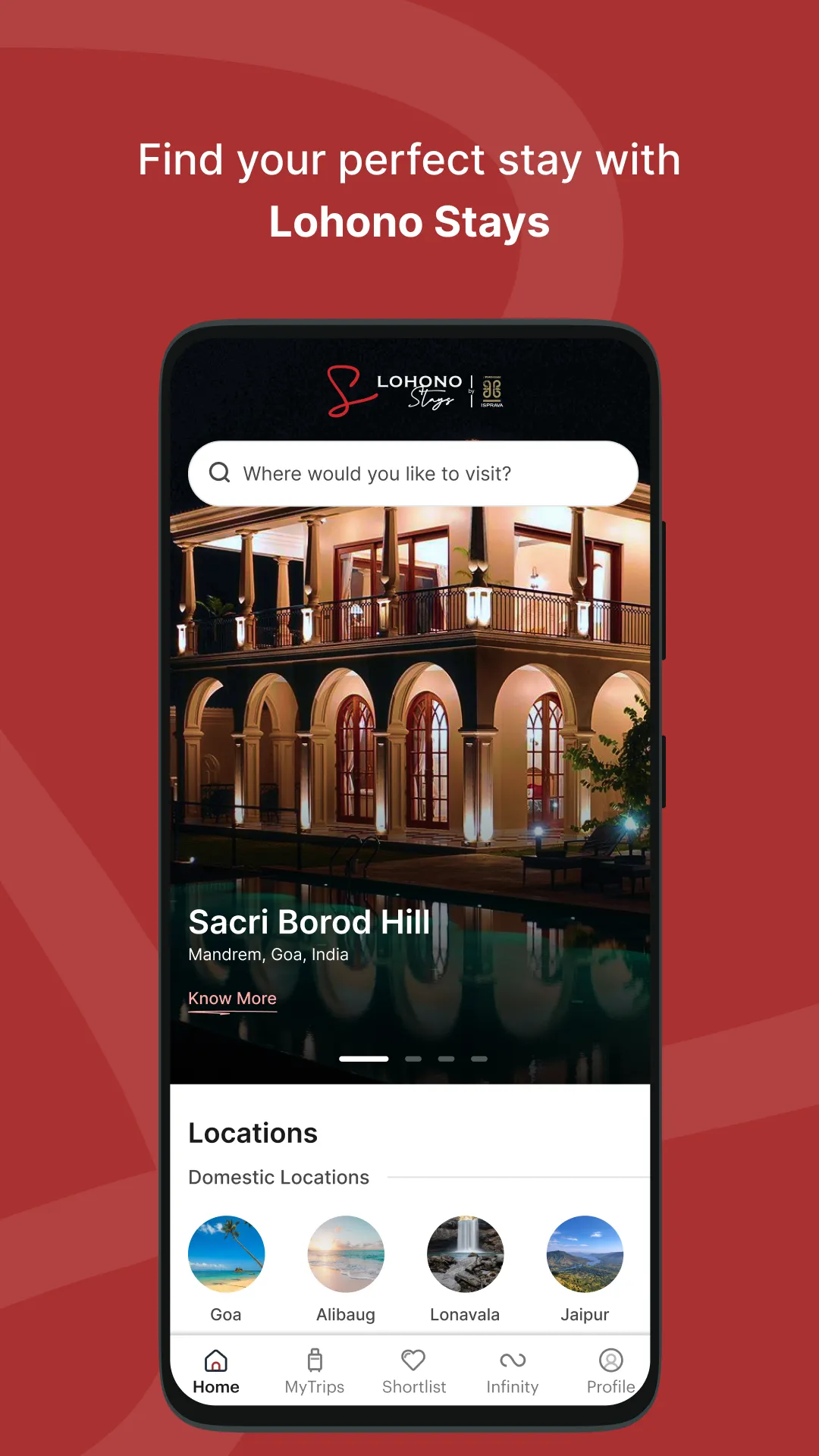 Lohono Stays: Luxury Villas | Indus Appstore | Screenshot