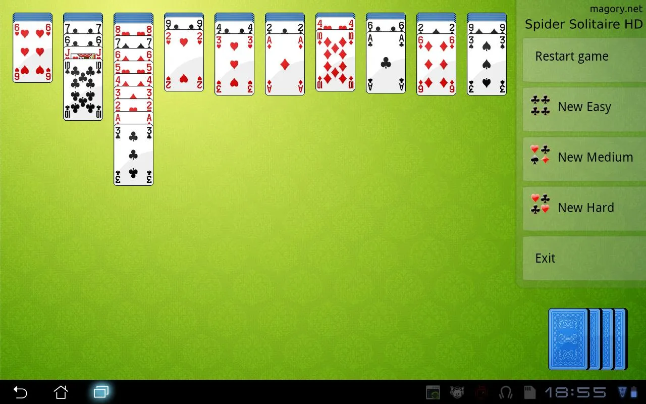 Spider Solitaire HD | Indus Appstore | Screenshot