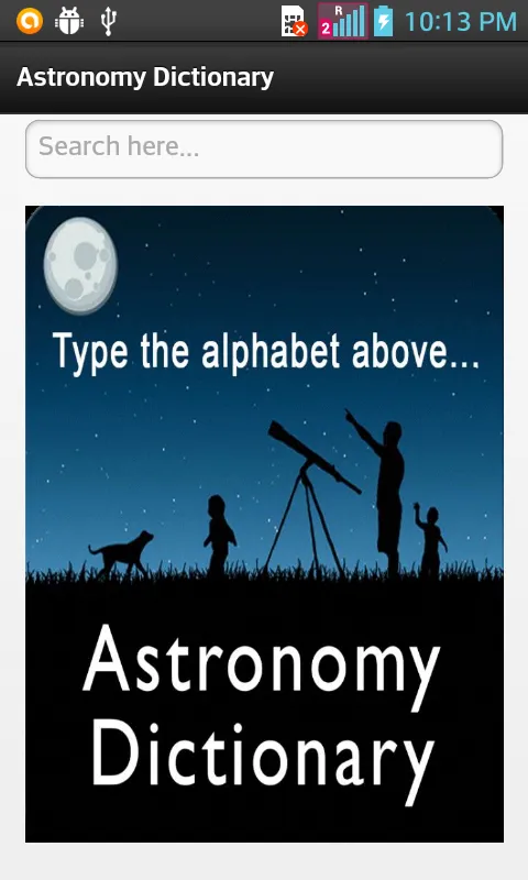 Astronomy Dictionary | Indus Appstore | Screenshot