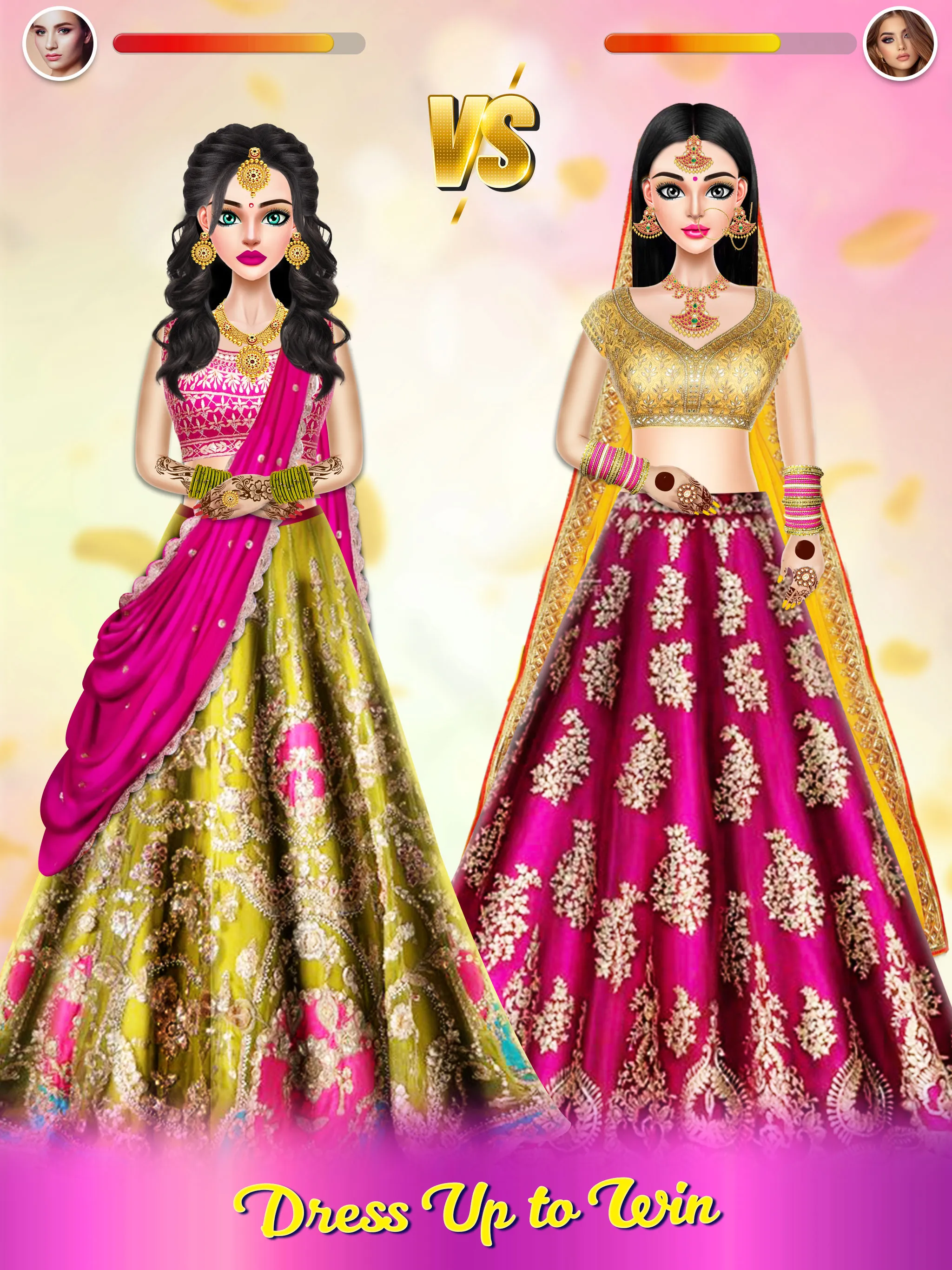 Fashion barbie wedding dress up games indian style