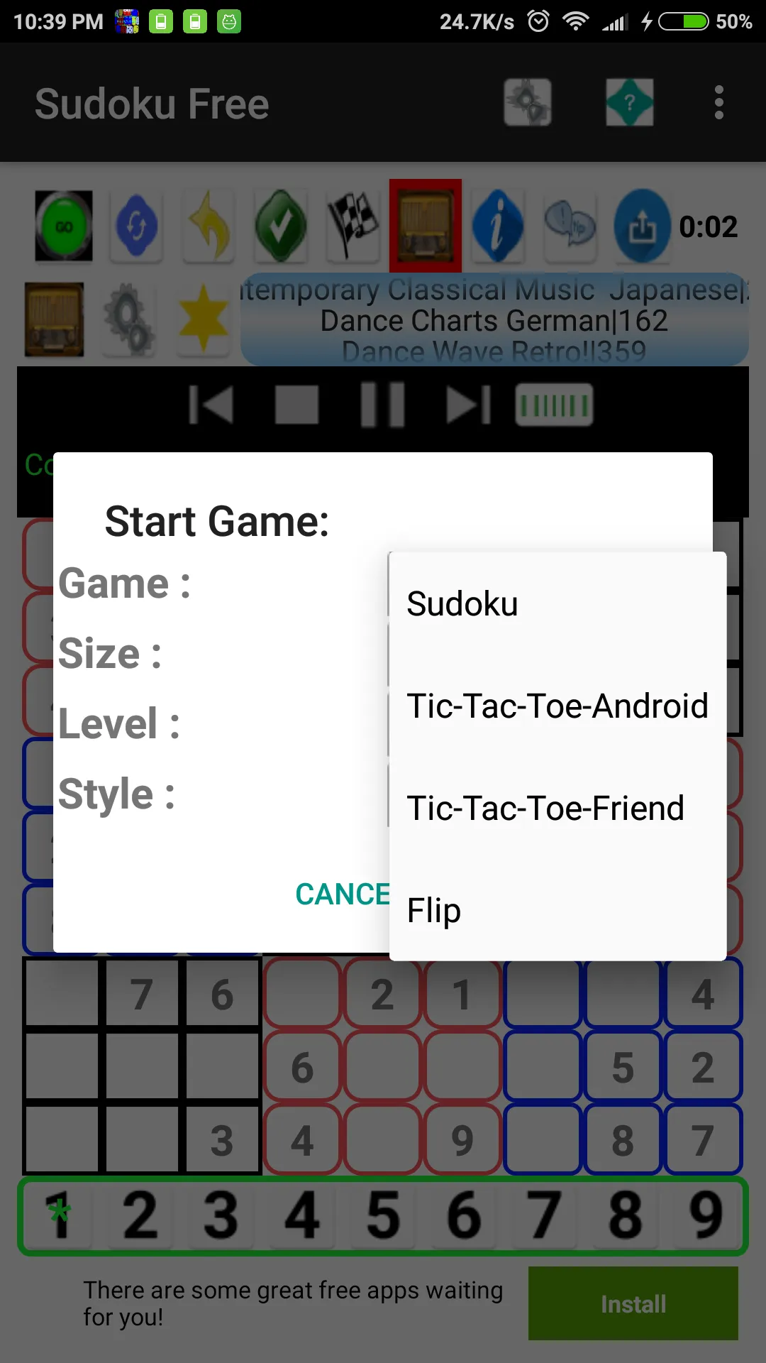 Sudoku Game | Indus Appstore | Screenshot