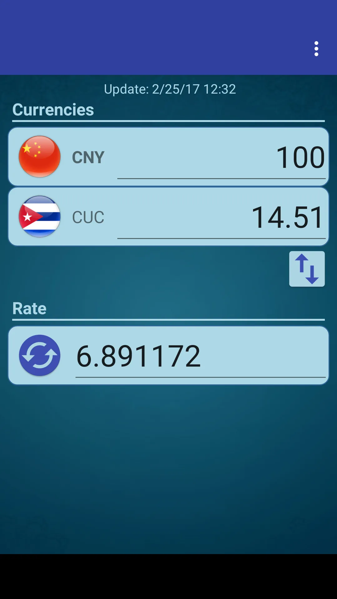 CHN Yuan x Cuban Convert. Peso | Indus Appstore | Screenshot