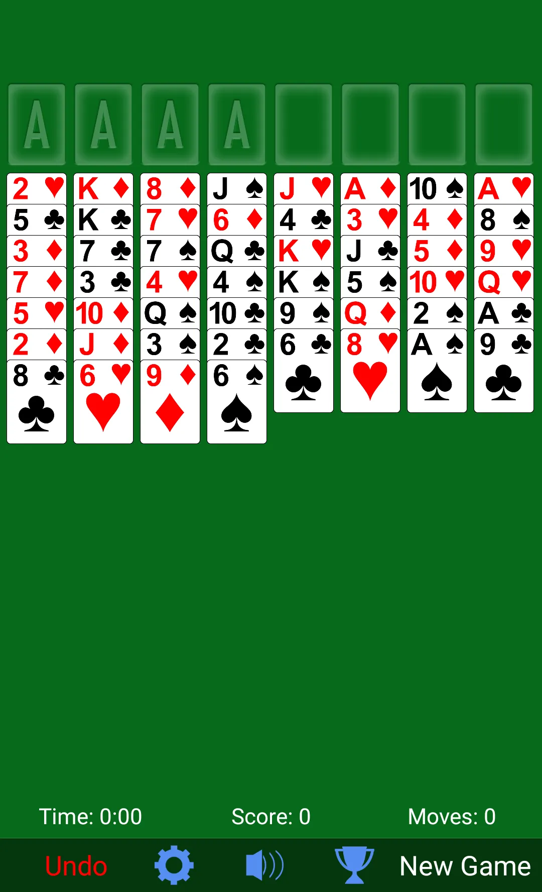 FreeCell Solitaire | Indus Appstore | Screenshot