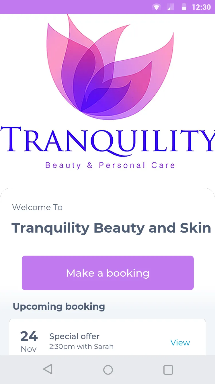 Tranquility Beauty and Skin | Indus Appstore | Screenshot