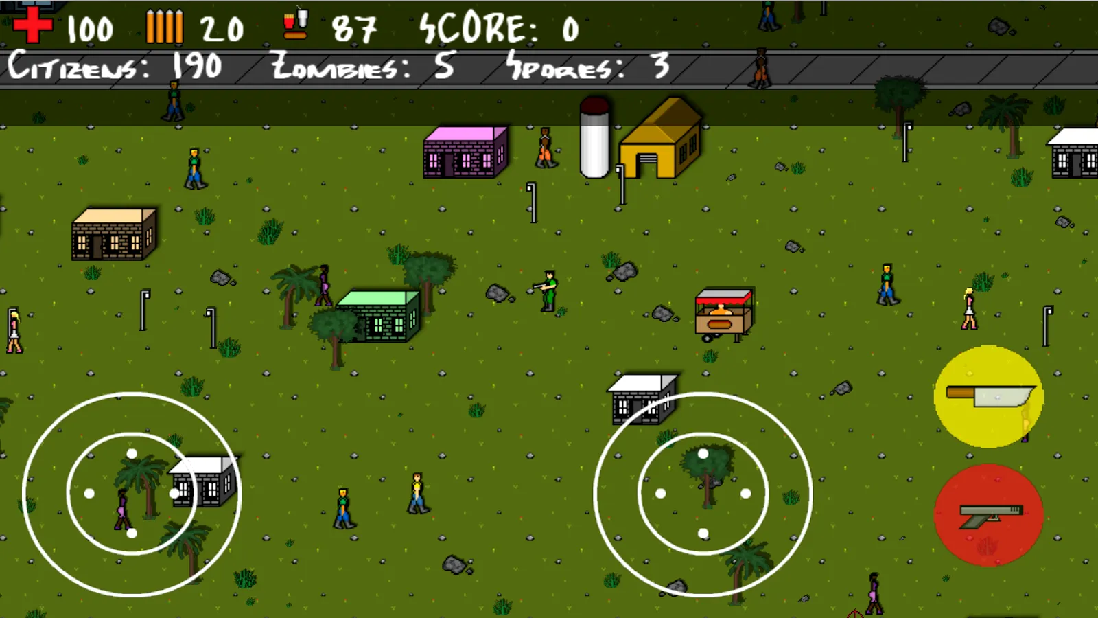 Zombie Outbreak | Indus Appstore | Screenshot