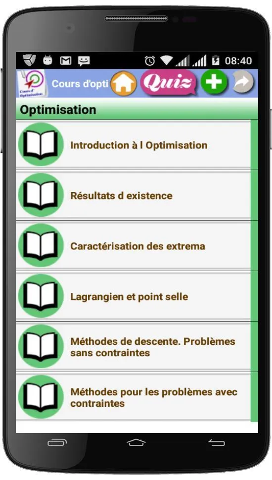 Cours d’Optimisation | Indus Appstore | Screenshot