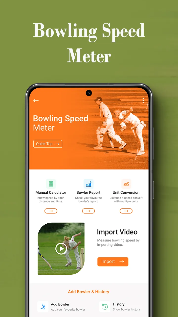 Bowling Speed Meter | Indus Appstore | Screenshot