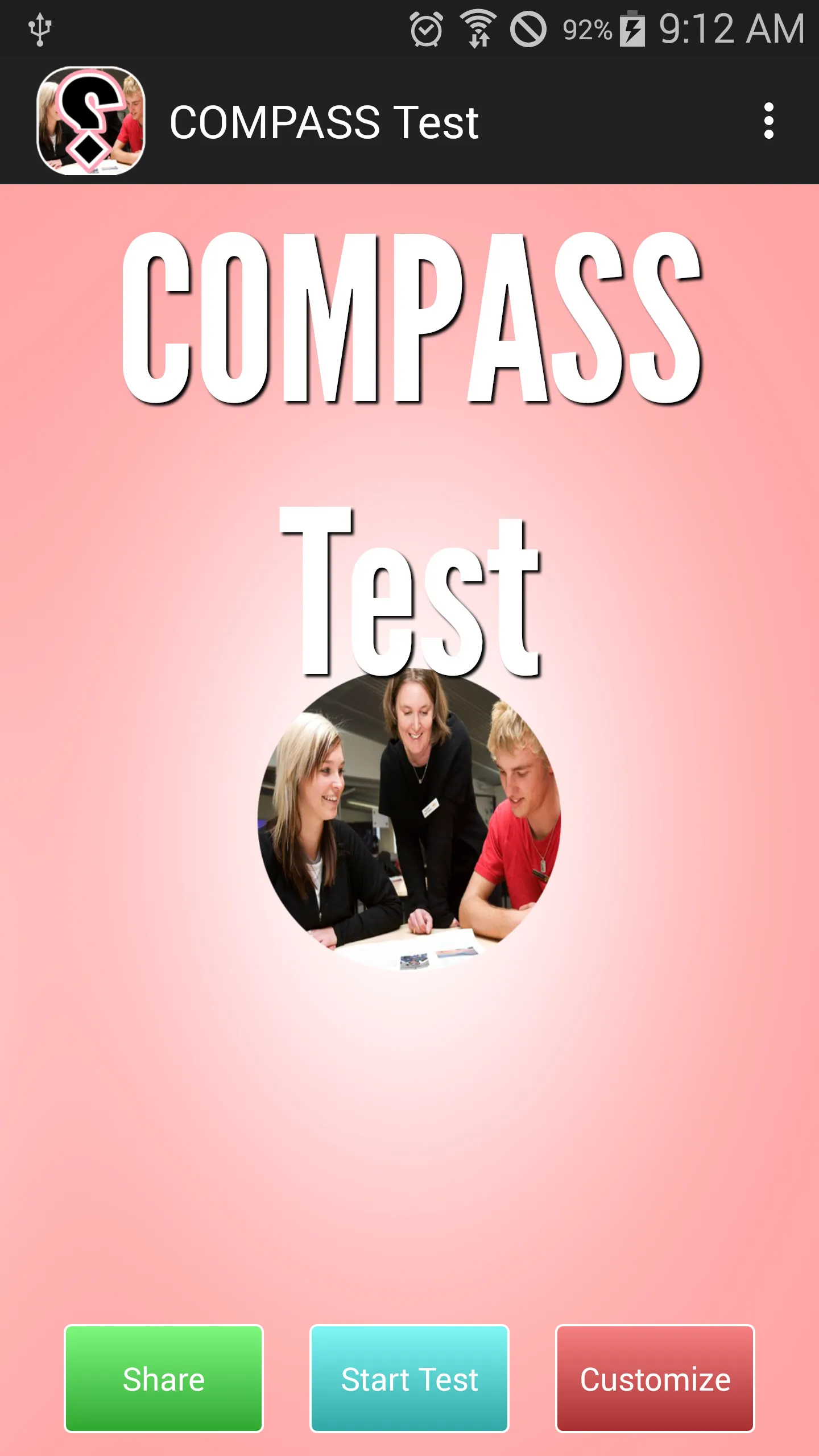 COMPASS Test | Indus Appstore | Screenshot