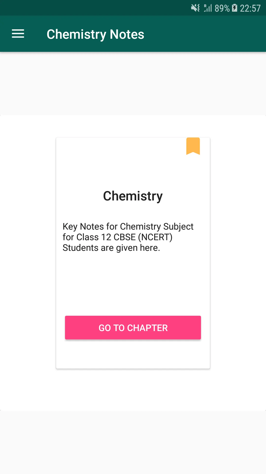 Chemistry Notes | Indus Appstore | Screenshot