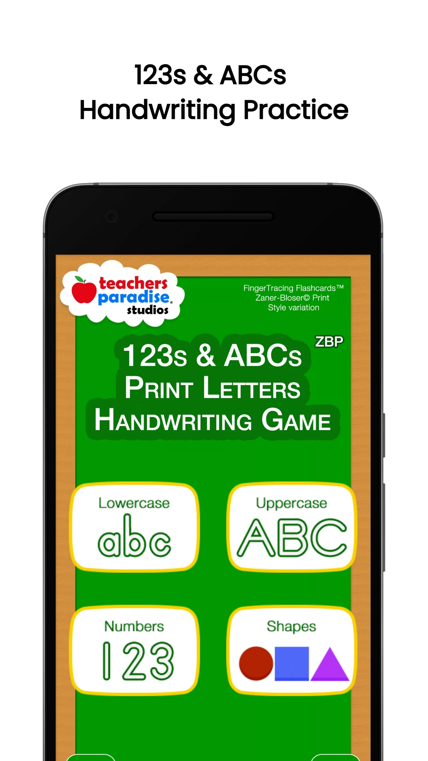 123s ABCs Kids Handwriting ZBP | Indus Appstore | Screenshot