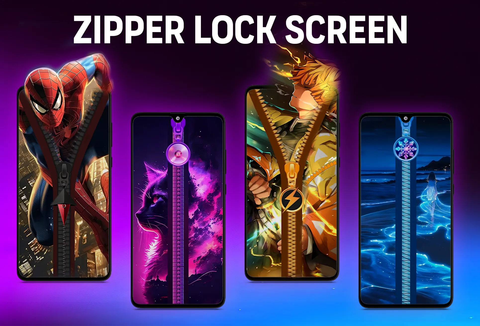 Zip Lock Screen - Ziplock App | Indus Appstore | Screenshot