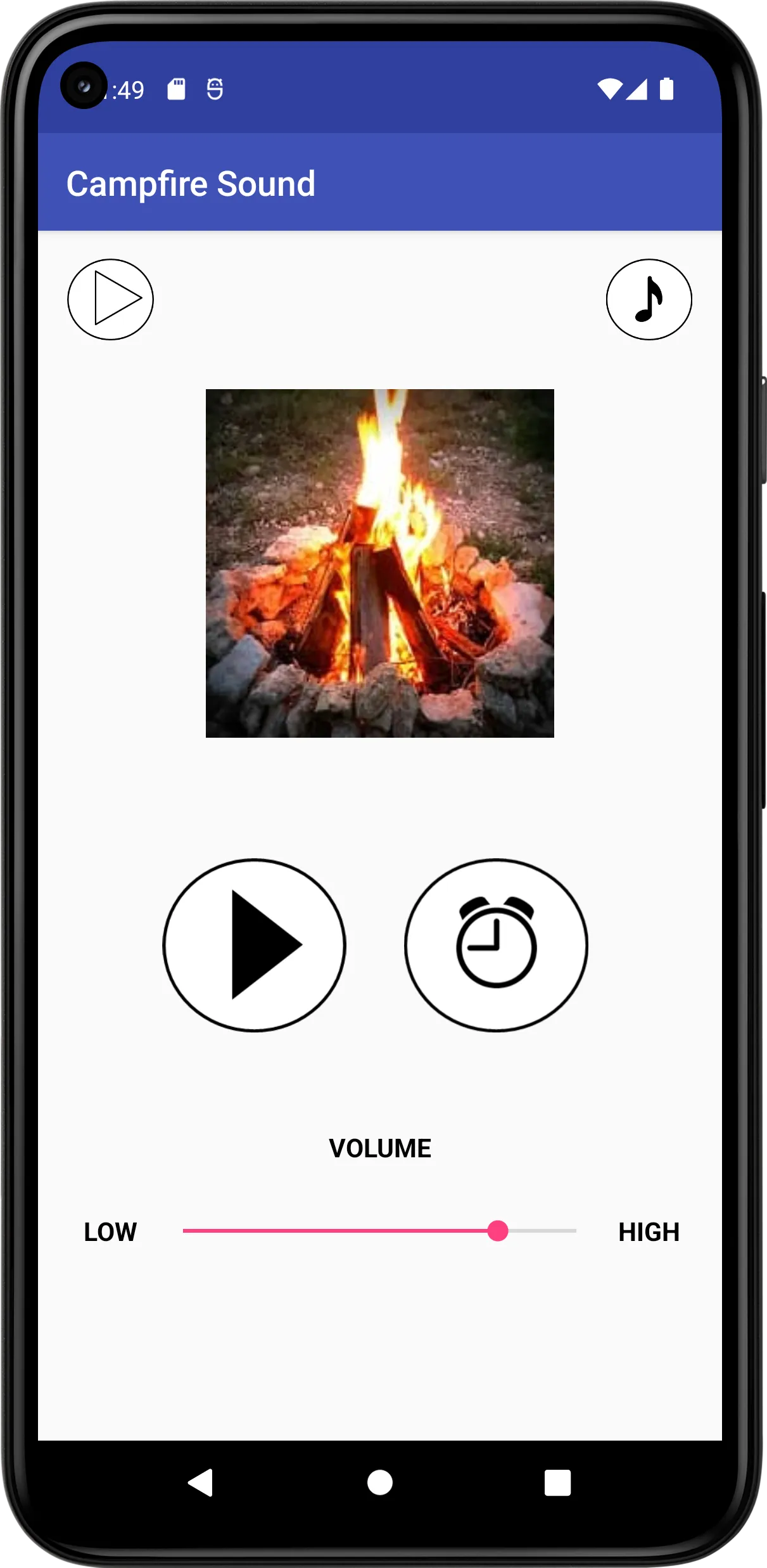 Campfire Sound | Indus Appstore | Screenshot