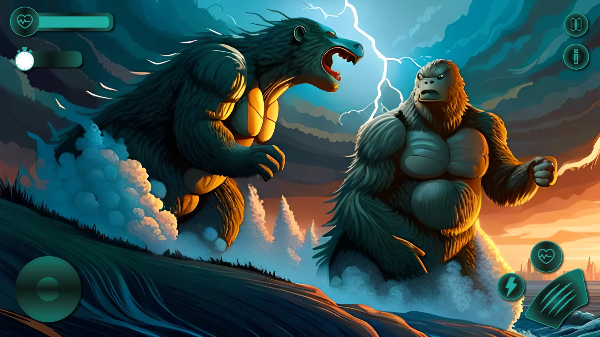 Monster King kong vs Godzilla | Indus Appstore | Screenshot