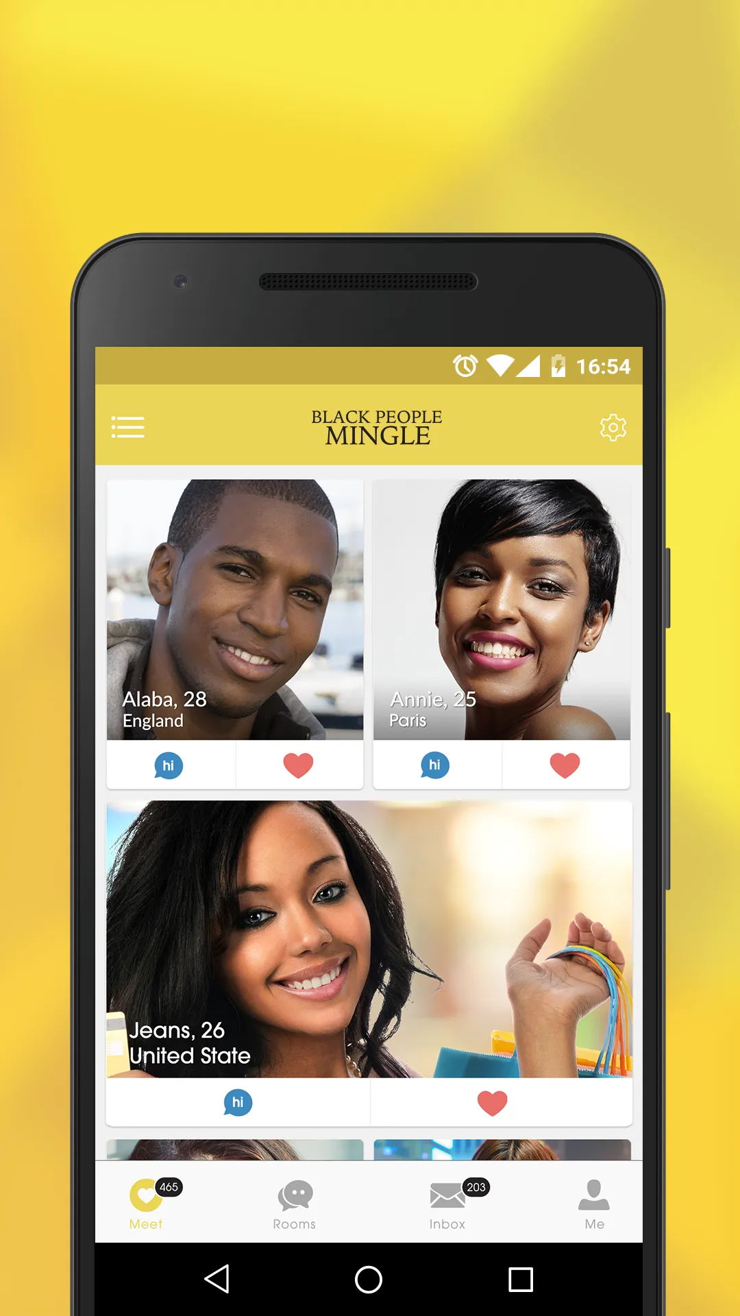 Black Dating: Chat, Meet, Date | Indus Appstore | Screenshot