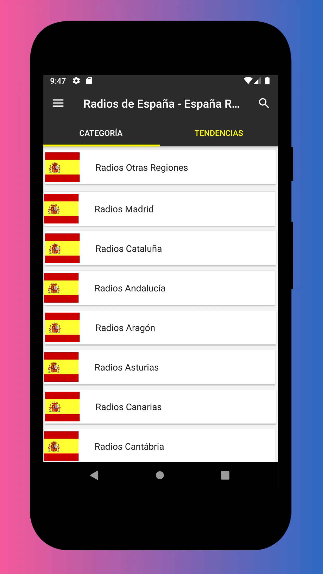 Radio Spain - Radio Spain FM | Indus Appstore | Screenshot