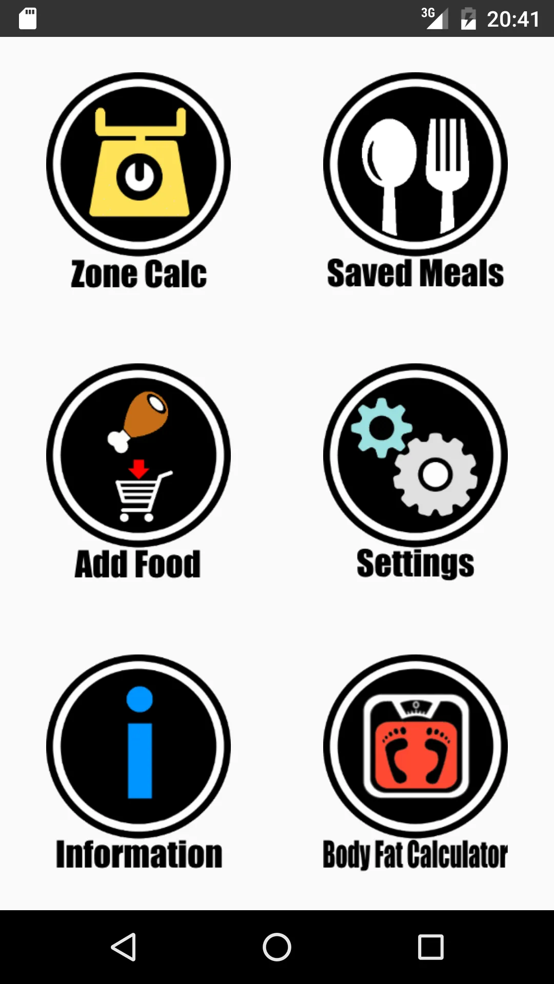 Zone Diet Free | Indus Appstore | Screenshot