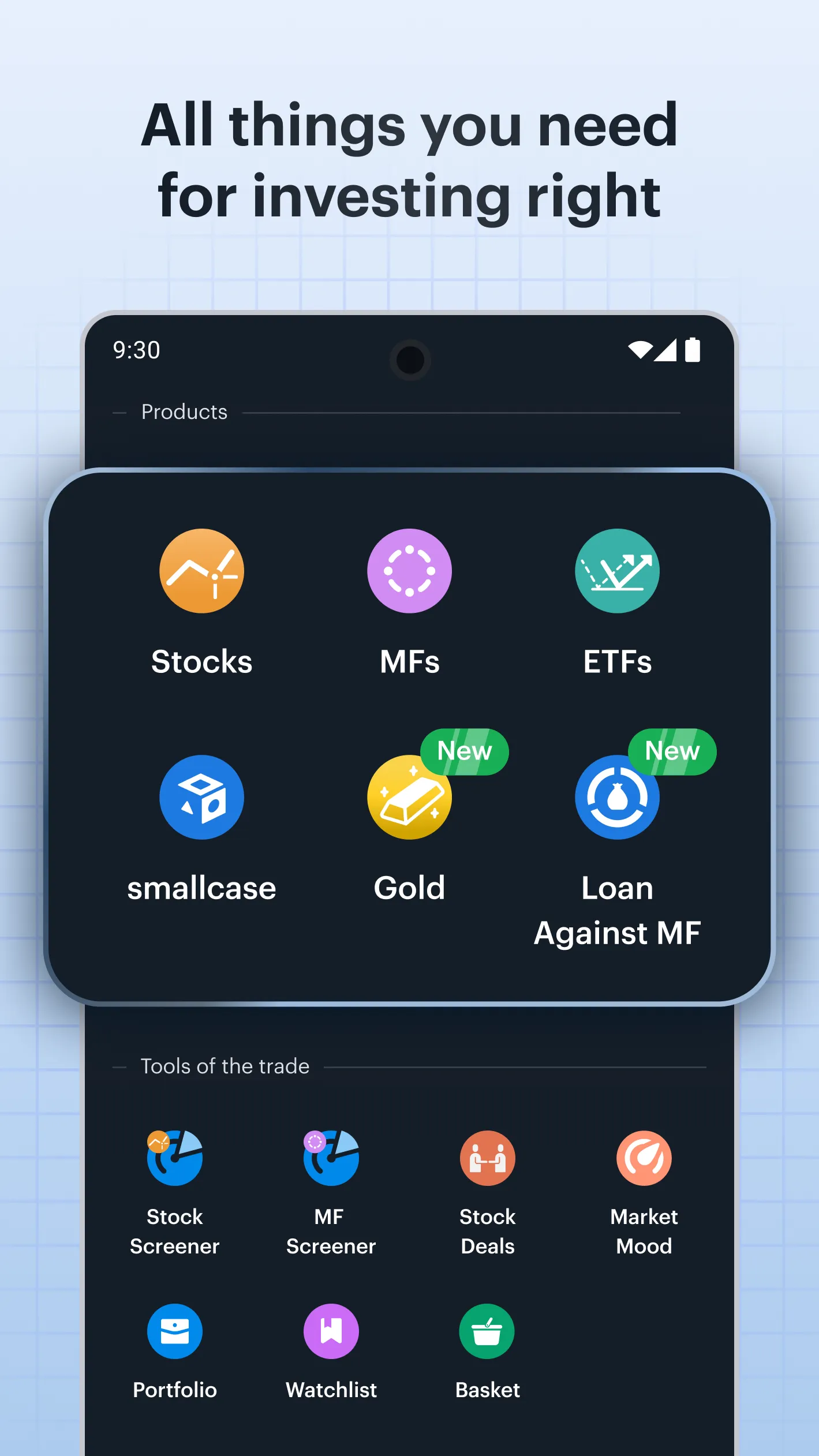 Tickertape: MF, Stock Screener | Indus Appstore | Screenshot