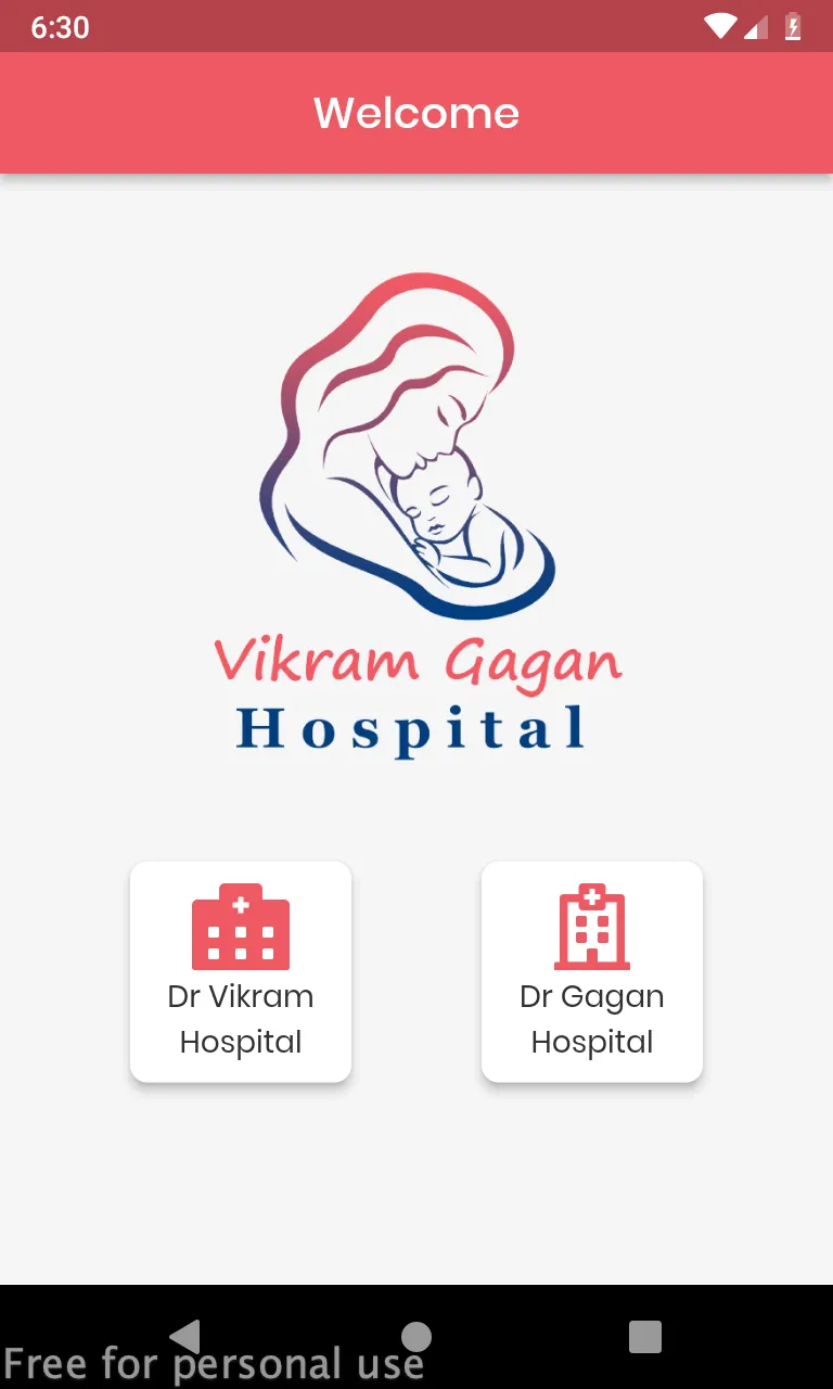 Vikram Gagan Hospital | Indus Appstore | Screenshot