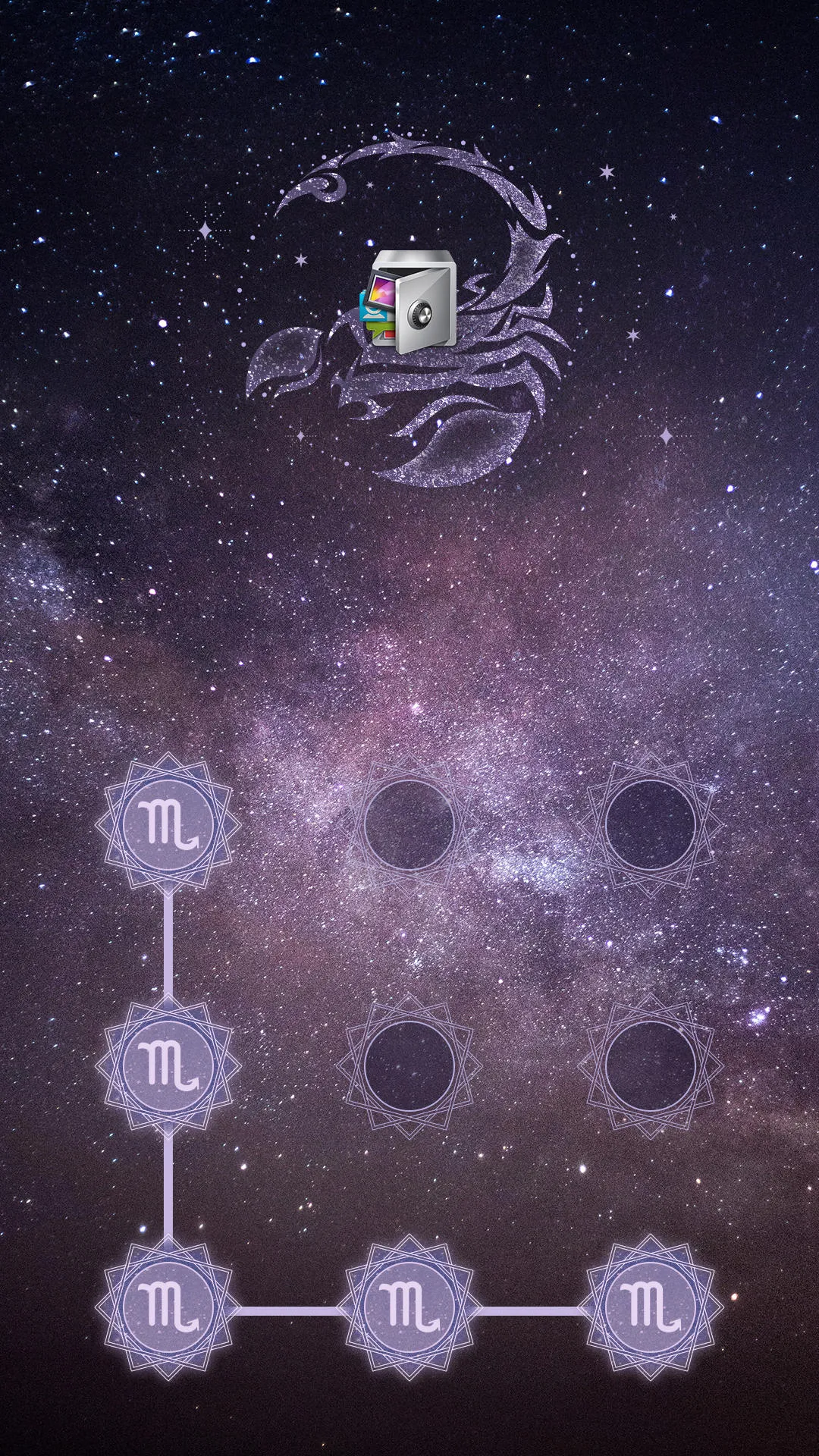 AppLock Theme Scorpio | Indus Appstore | Screenshot