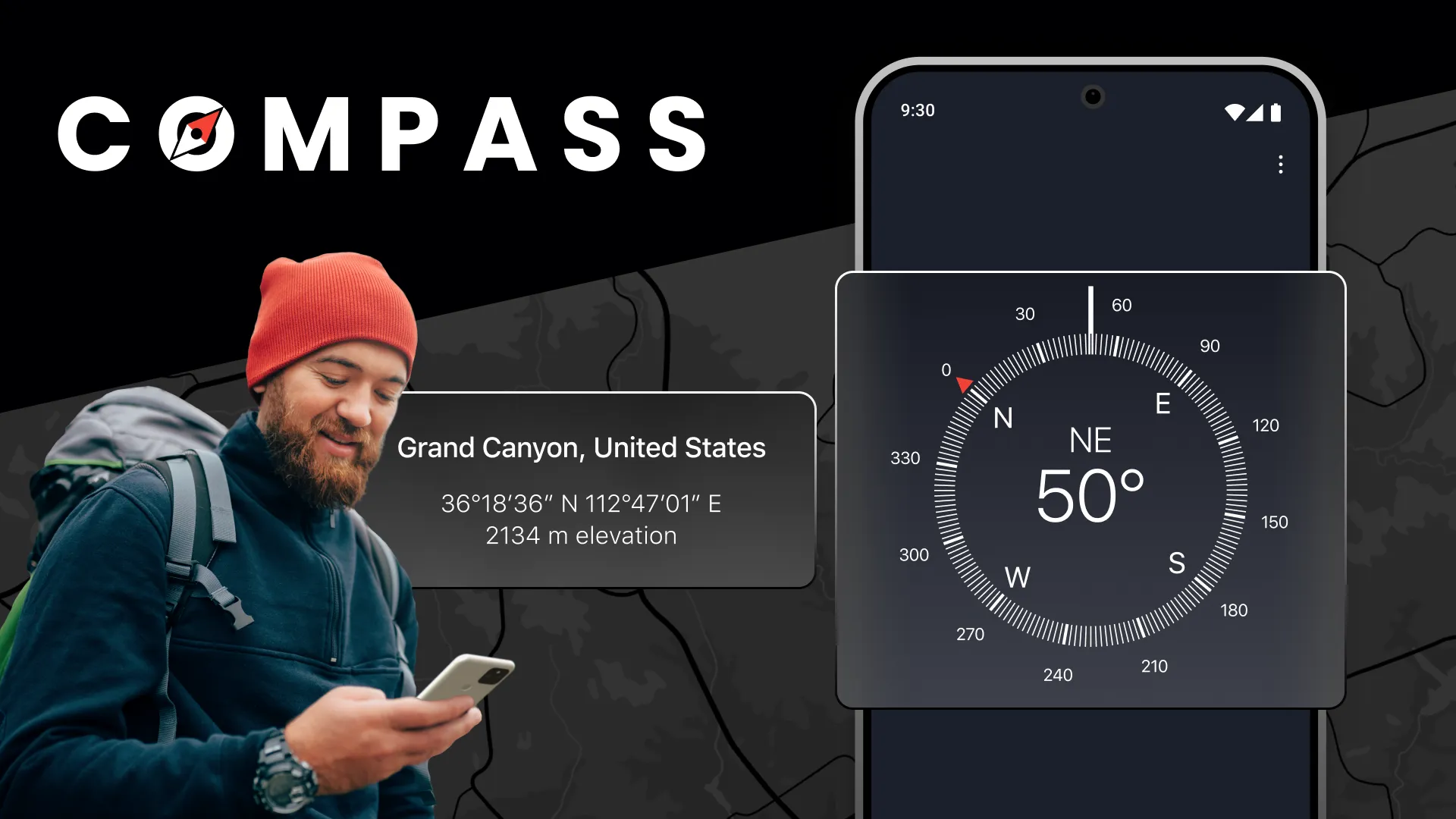 Compass: Accurate Compass | Indus Appstore | Screenshot