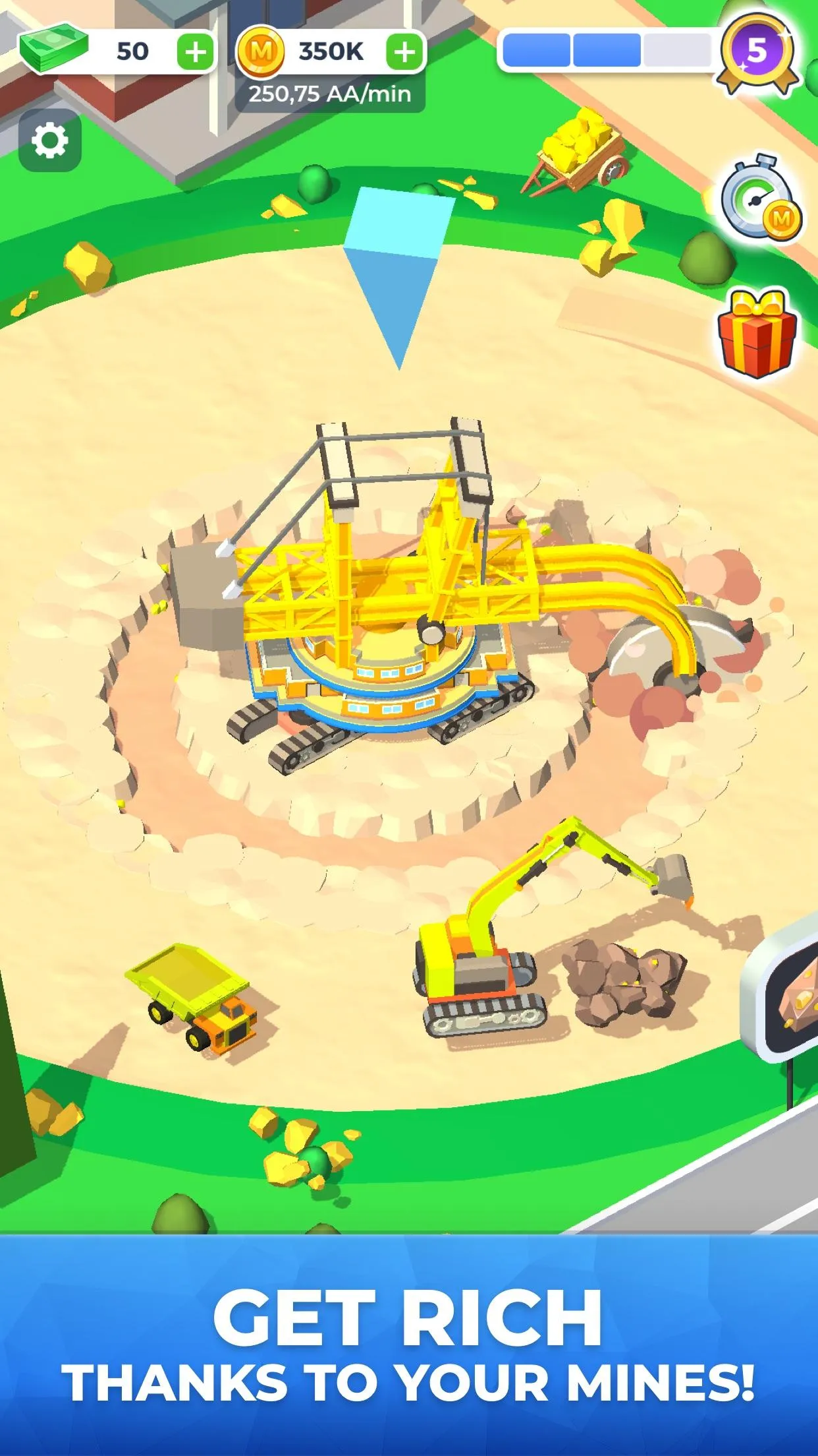 Mining Inc. | Indus Appstore | Screenshot