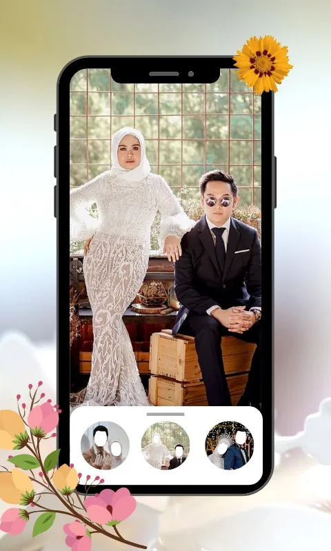 Modern Wedding Couple Hijab | Indus Appstore | Screenshot