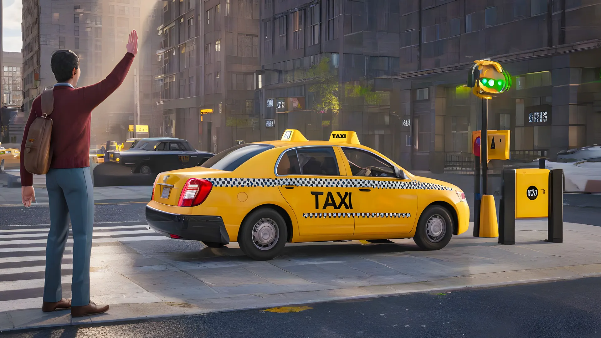 Real Taxi Driving: Taxi Sim | Indus Appstore | Screenshot