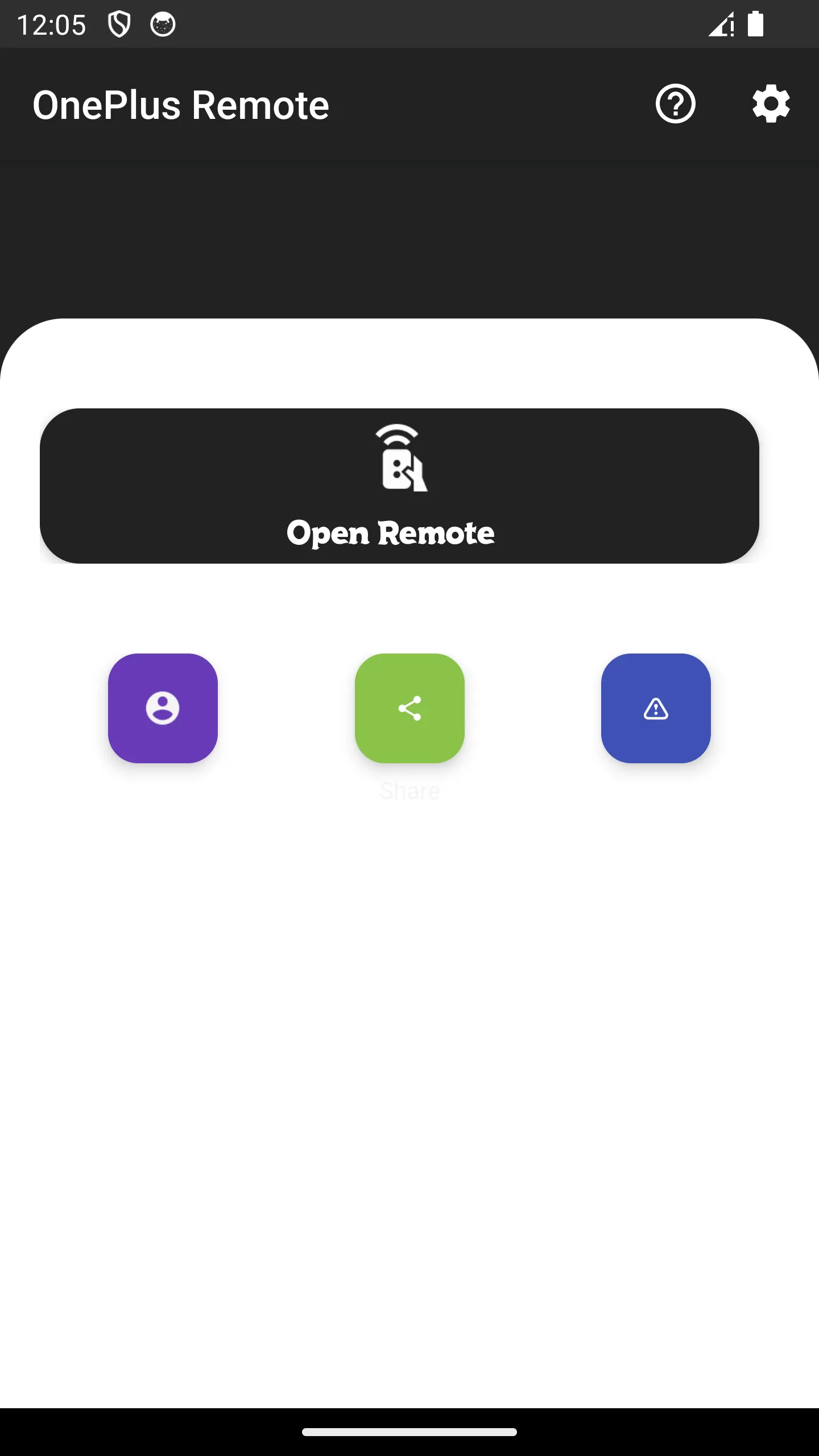 Remote for oneplus tv | Indus Appstore | Screenshot