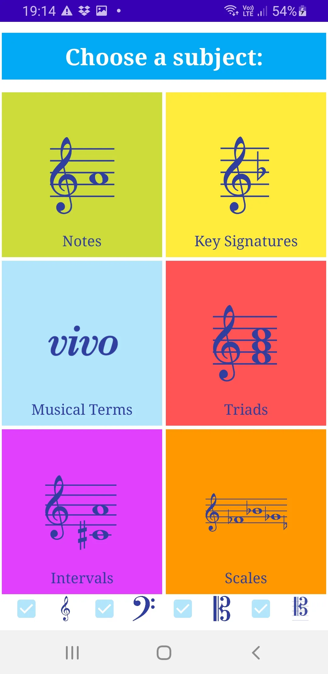 Music Theory Quiz | Indus Appstore | Screenshot