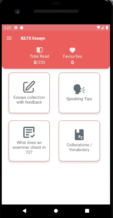 IELTS Essays with feedback | Indus Appstore | Screenshot