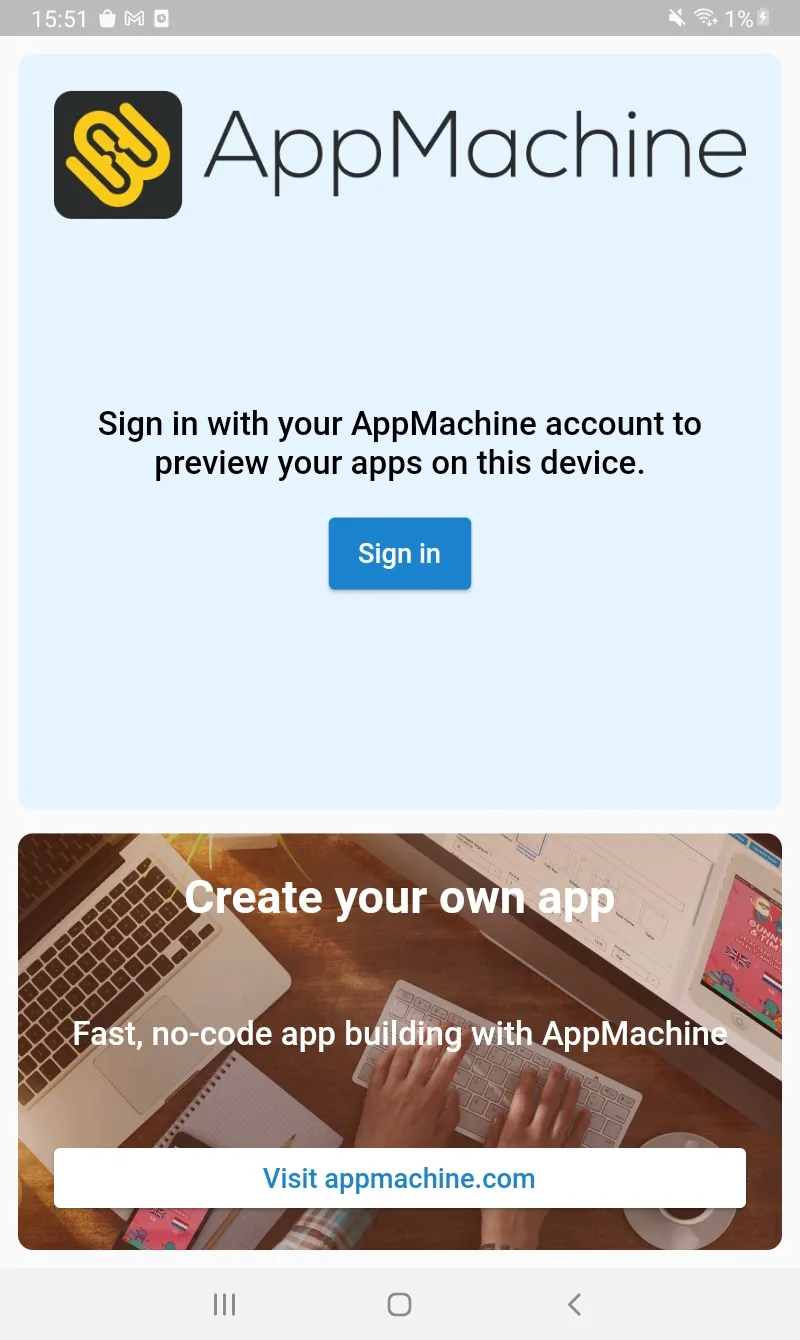 AppMachine Previewer | Indus Appstore | Screenshot