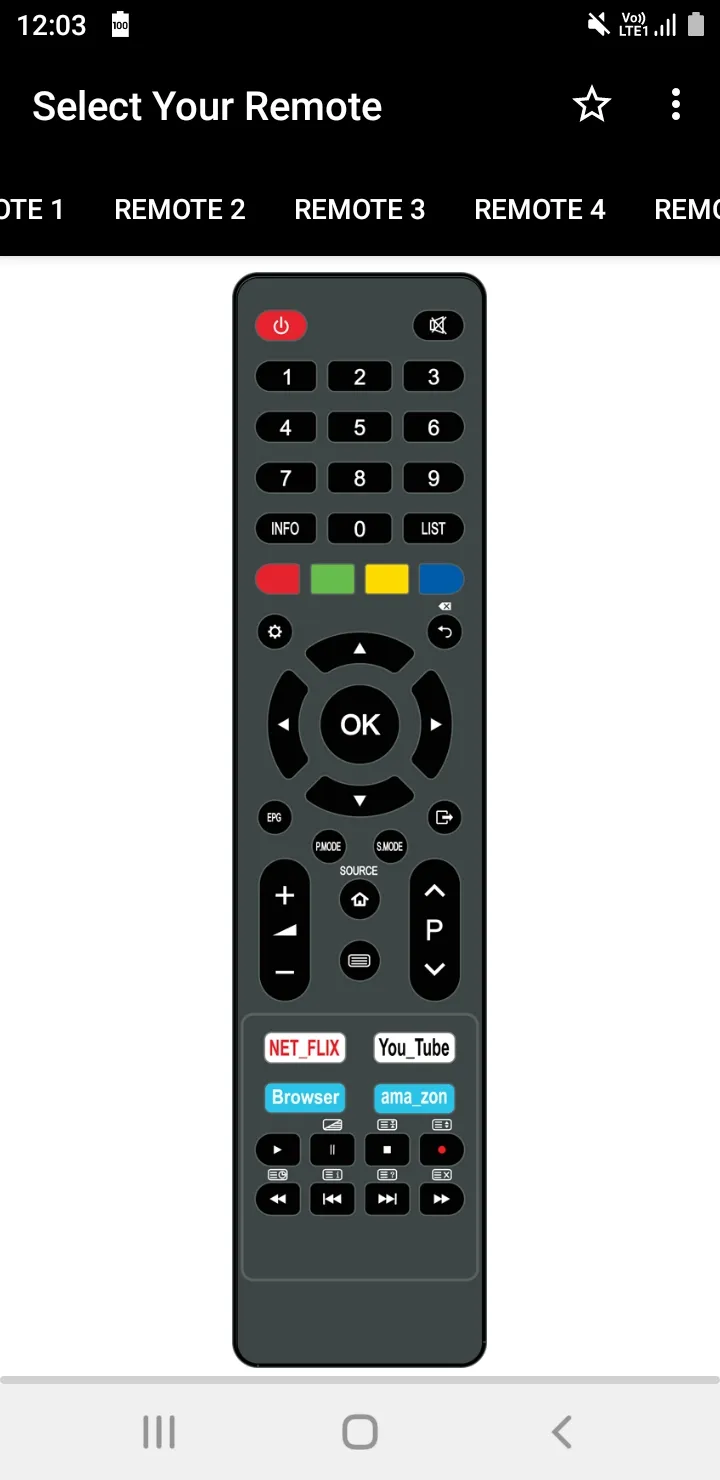 Kogan TV Remote | Indus Appstore | Screenshot