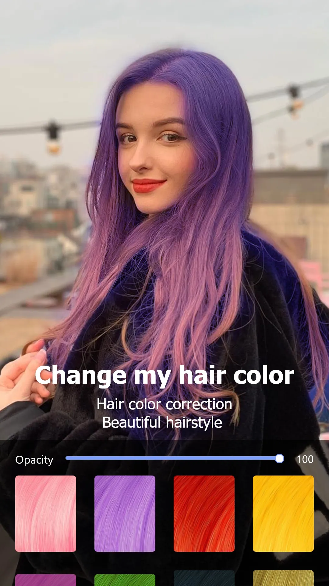 Change my hair color | Indus Appstore | Screenshot