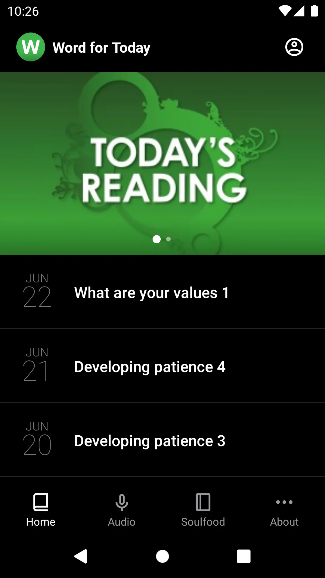 The Word For Today | Indus Appstore | Screenshot