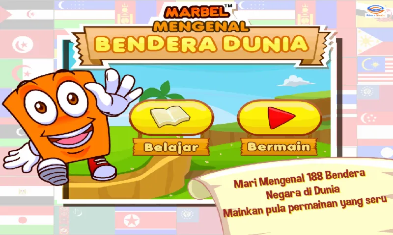 Marbel Belajar Bendera Negara | Indus Appstore | Screenshot