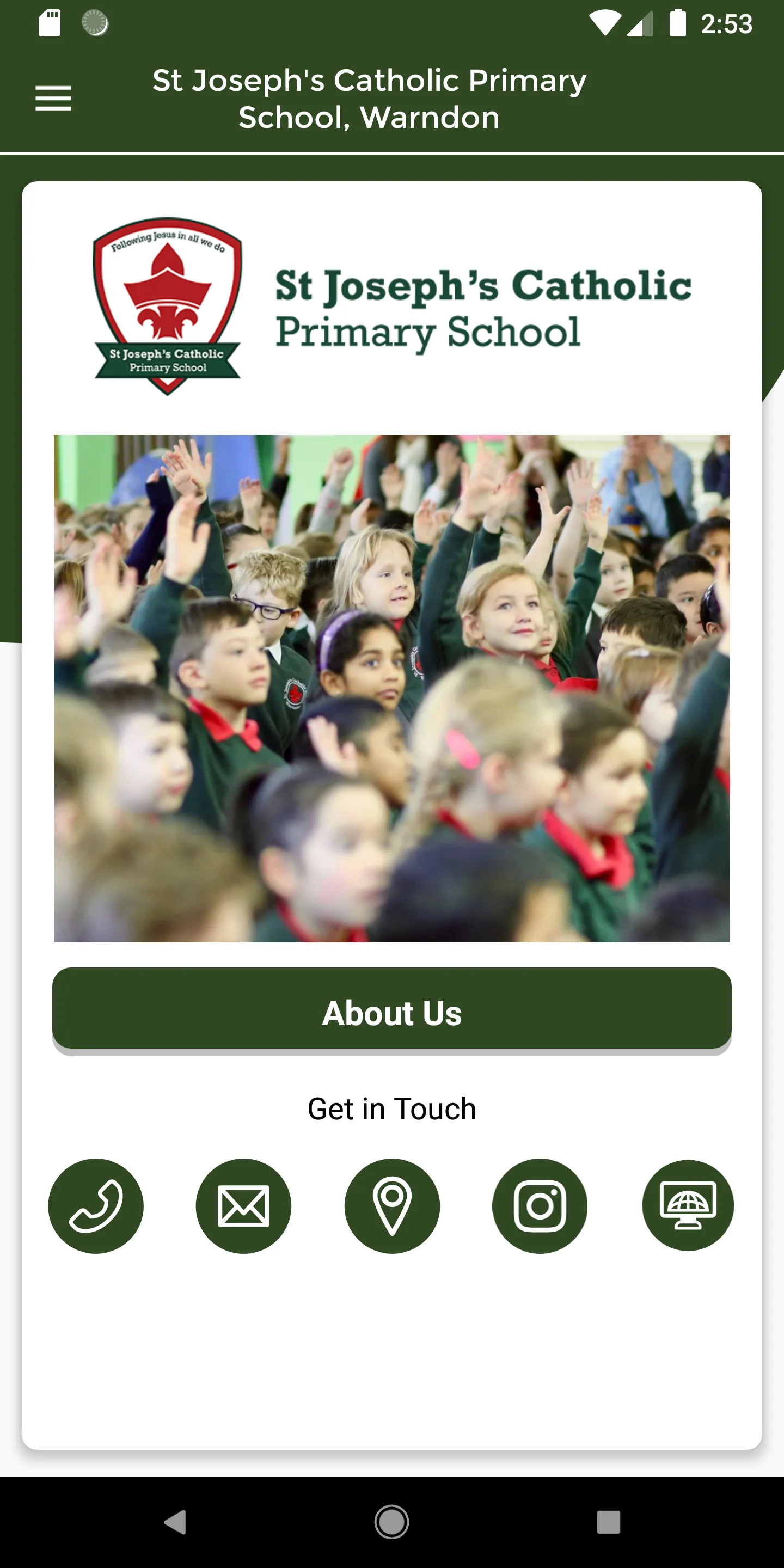 St Josephs Worcester | Indus Appstore | Screenshot