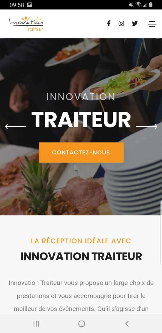 Innovation Traiteur | Indus Appstore | Screenshot