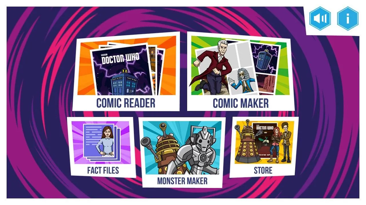 Doctor Who: Comic Creator | Indus Appstore | Screenshot