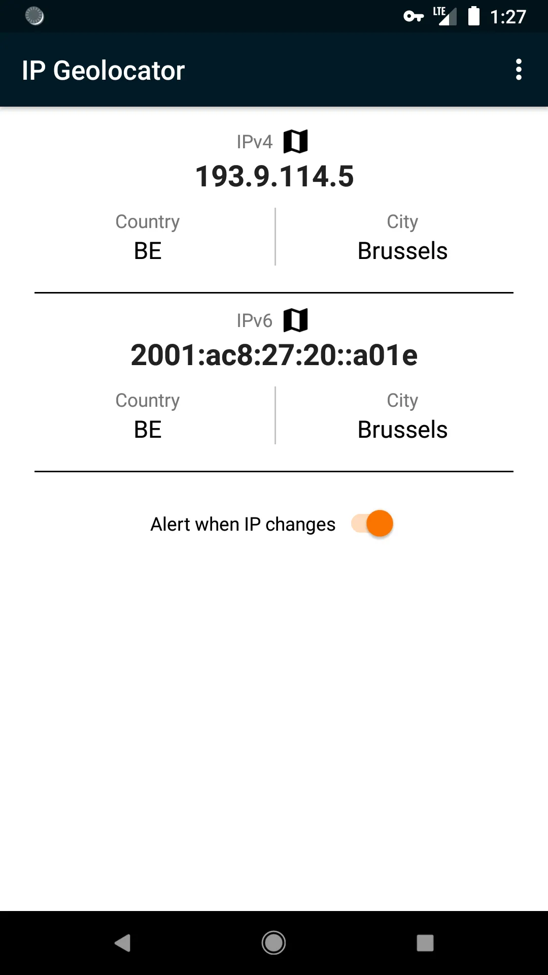 IP Address & Geolocation (IPv4 | Indus Appstore | Screenshot