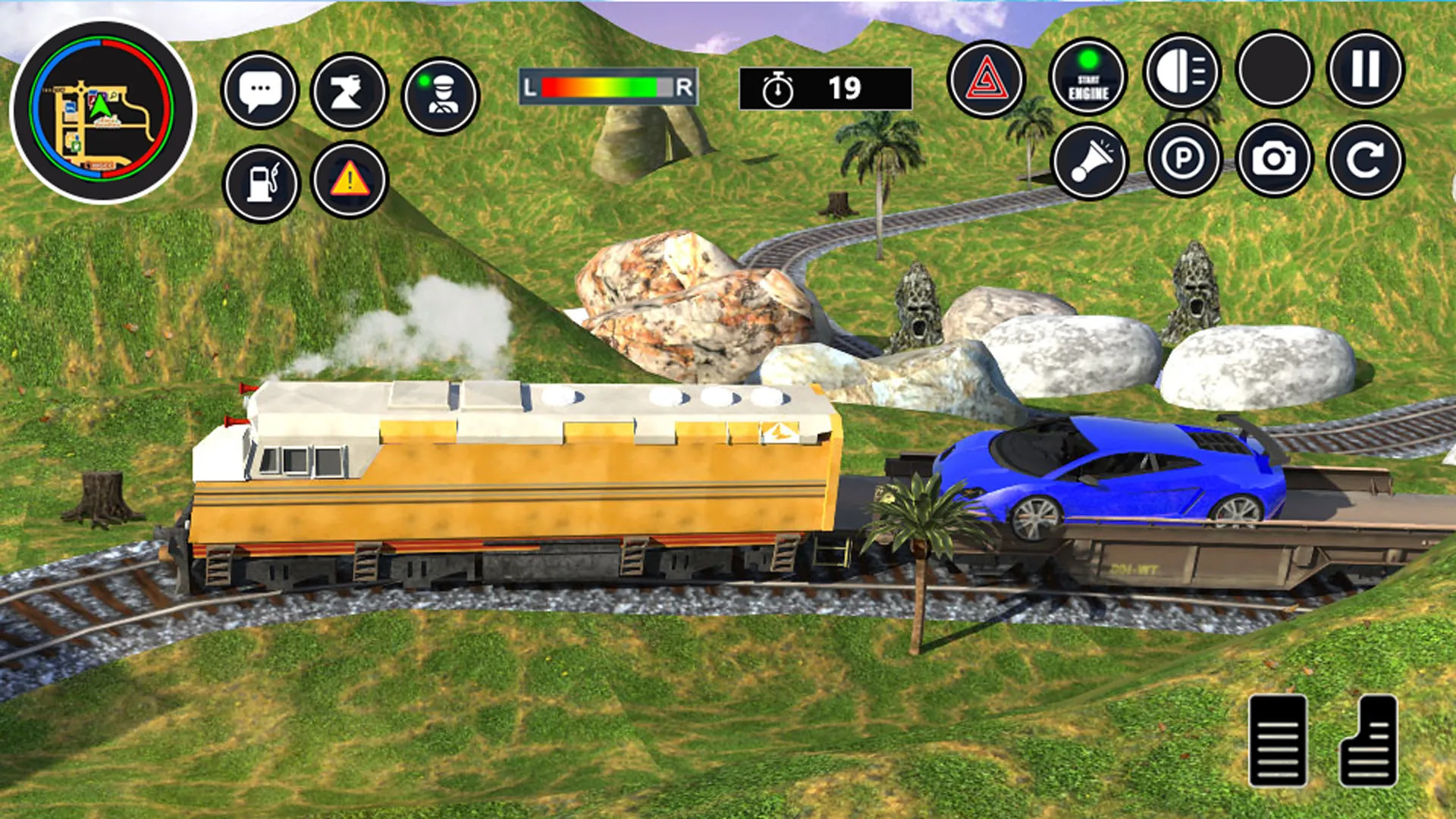 Cargo Transport Train Car Game | Indus Appstore | Screenshot